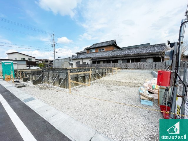 ★29(土)30(日)現地見学可能！★東近江市中野町　全2邸の外観|現在の進捗状況です！順調に作業進行中、完成が待ち遠しいです！詳細の間取り等、お気軽にお問い合わせください！