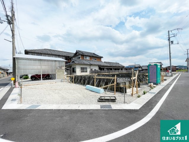 ★5(土)6(日)現地見学可能！★東近江市中野町　全2邸の外観|現在建築中！落ち着いた街並みで新生活を始めることが出来そう！周辺の物件も併せてご紹介させて頂きます！
