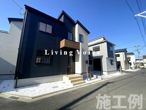 【外観】 | 【仲介手数料０円】小田原市矢作　新築一戸建て　全5区画 | 【仲介手数料０円】小田原市矢作　新築一戸建て　全5区画
