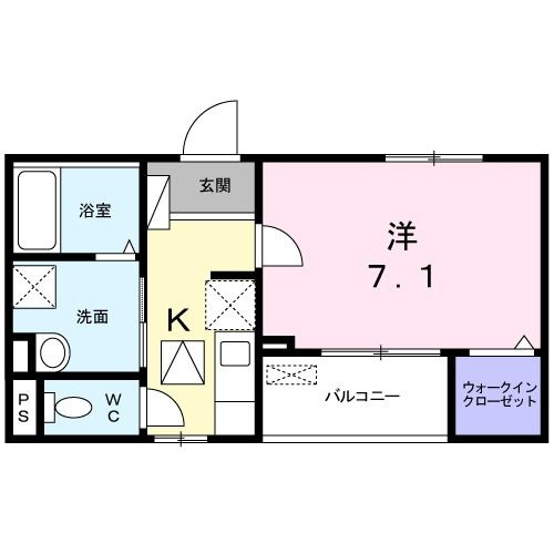 パラッツォ　プリートの間取り