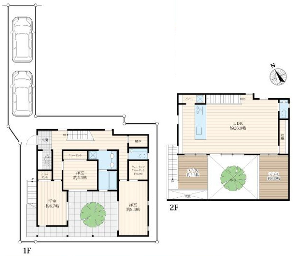 目黒区南1丁目　 建築条件無し売地の参考プラン|参考プラン間取り図

現地ご見学希望・資料請求などお気軽にお問い合わせ下さい！
03-5990-5201