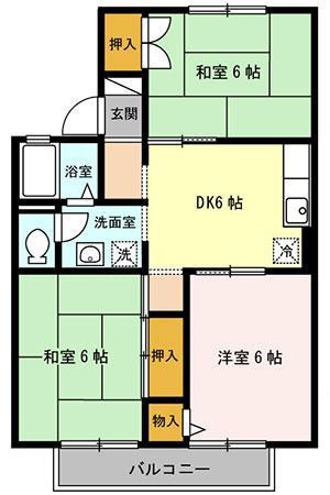 メゾン有瀬の間取り