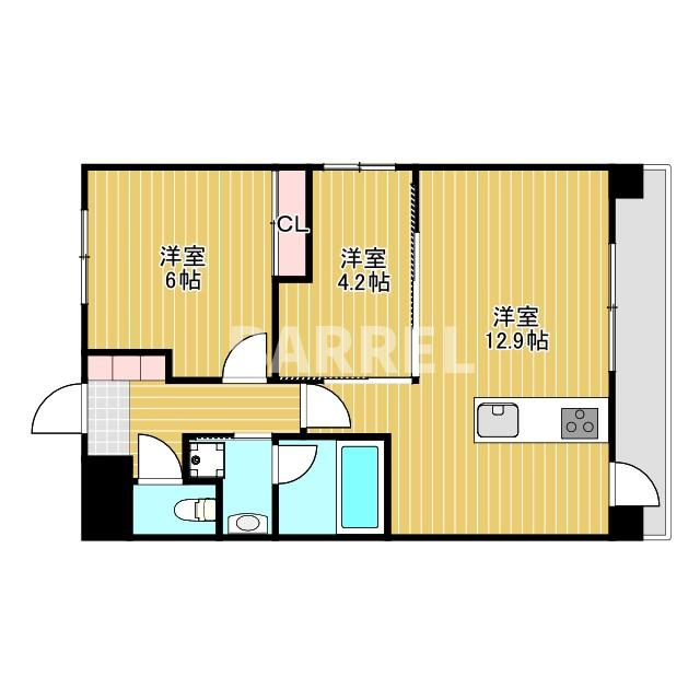 ZEN豊中南の間取り