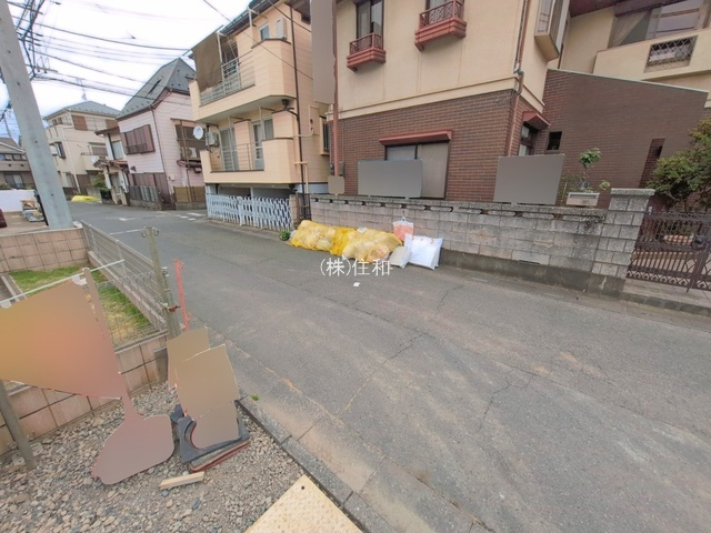 【新築分譲住宅】富士見市上沢1丁目の前面道路含む現地写真