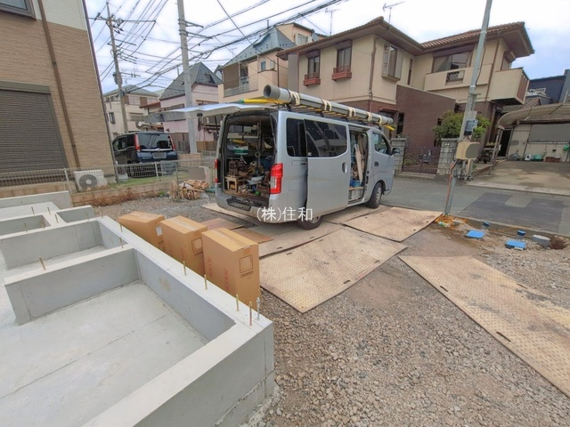 【新築分譲住宅】富士見市上沢1丁目の前面道路含む現地写真