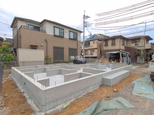 【新築分譲住宅】富士見市上沢1丁目の前面道路含む現地写真