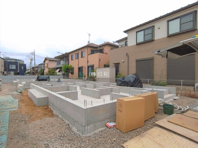 【新築分譲住宅】富士見市上沢1丁目の前面道路含む現地写真