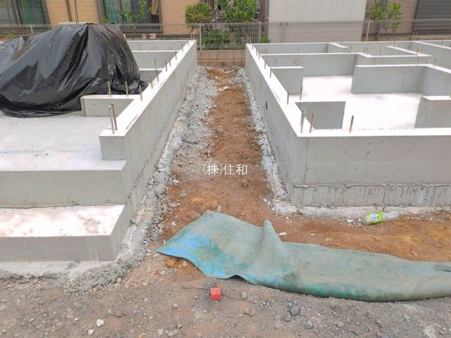 【新築分譲住宅】富士見市上沢1丁目の前面道路含む現地写真