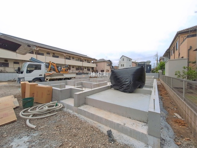 【新築分譲住宅】富士見市上沢1丁目の前面道路含む現地写真