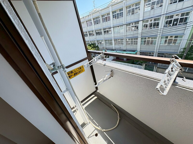 メープル御影中町のバルコニー