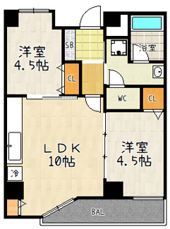 【間取り】 | LATTICE HIGASHINO annex