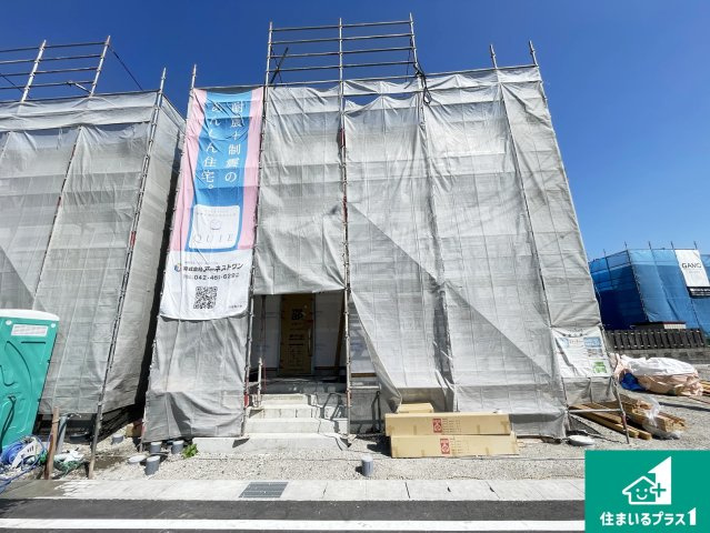 東近江市中野町　第2期　新築一戸建ての外観|現在建築中！落ち着いた街並みで新生活を始めることが出来そう！周辺の物件も併せてご紹介させて頂きます！