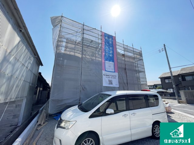 東近江市中野町　第2期　新築一戸建ての外観|現在建築中！落ち着いた街並みで新生活を始めることが出来そう！周辺の物件も併せてご紹介させて頂きます！