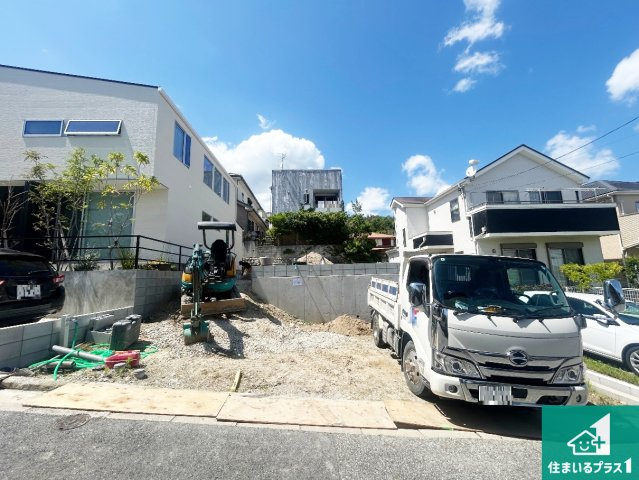 宝塚市泉ガ丘　第1期　新築一戸建ての外観|現在の進捗状況です！順調に作業進行中、完成が待ち遠しいです！詳細の間取り等、お気軽にお問い合わせください！