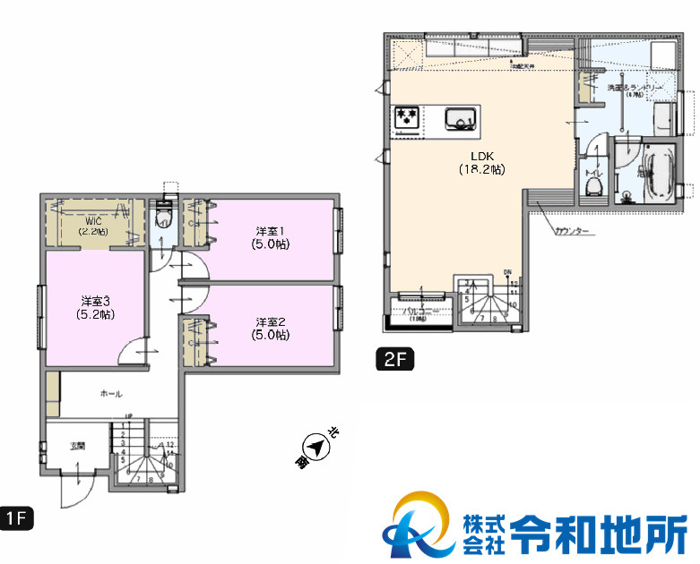 新築戸建　藤沢市辻堂太平台1丁目の間取り