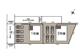【区画図】 | 新潟市中央区上所上 第1 1号