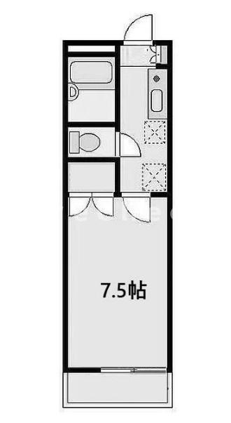 東栄王子ハイツの間取り