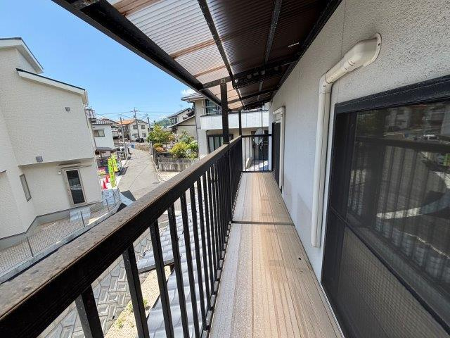 廿日市市平良１丁目のバルコニー