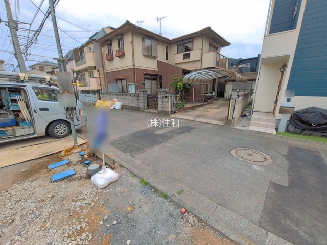 【新築分譲住宅】富士見市上沢1丁目の前面道路含む現地写真