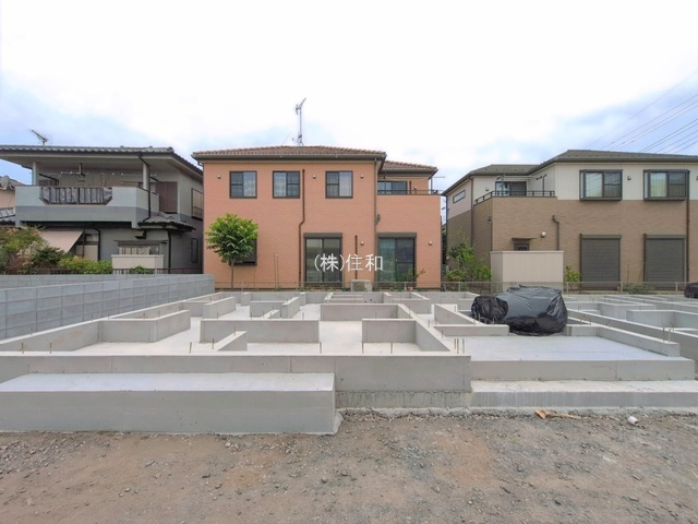 【新築分譲住宅】富士見市上沢1丁目の前面道路含む現地写真