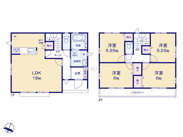 【新築分譲住宅】富士見市上沢1丁目