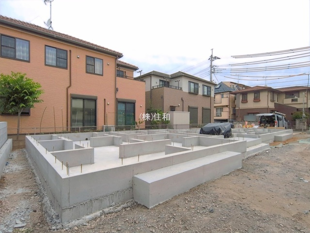 【新築分譲住宅】富士見市上沢1丁目の前面道路含む現地写真