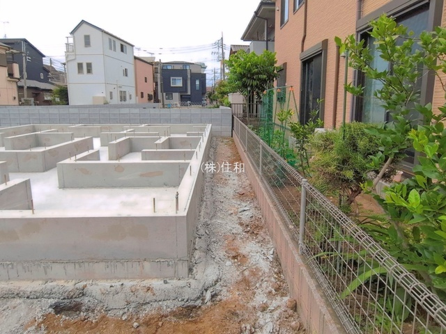 【新築分譲住宅】富士見市上沢1丁目の前面道路含む現地写真