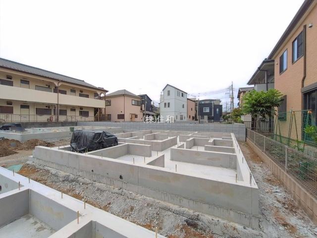 【新築分譲住宅】富士見市上沢1丁目の前面道路含む現地写真