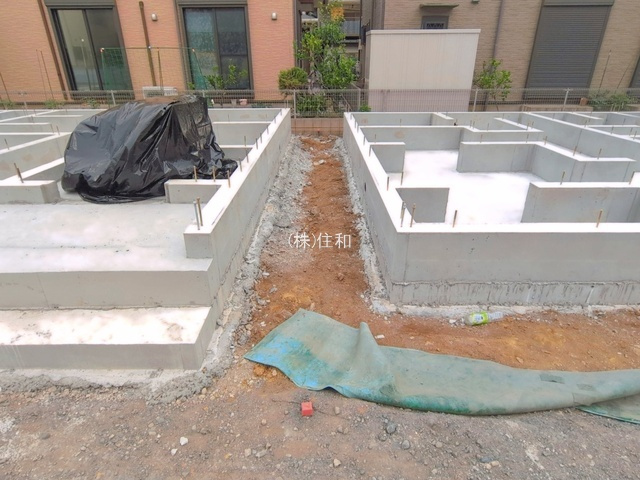 【新築分譲住宅】富士見市上沢1丁目の前面道路含む現地写真