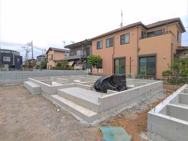 【新築分譲住宅】富士見市上沢1丁目の前面道路含む現地写真