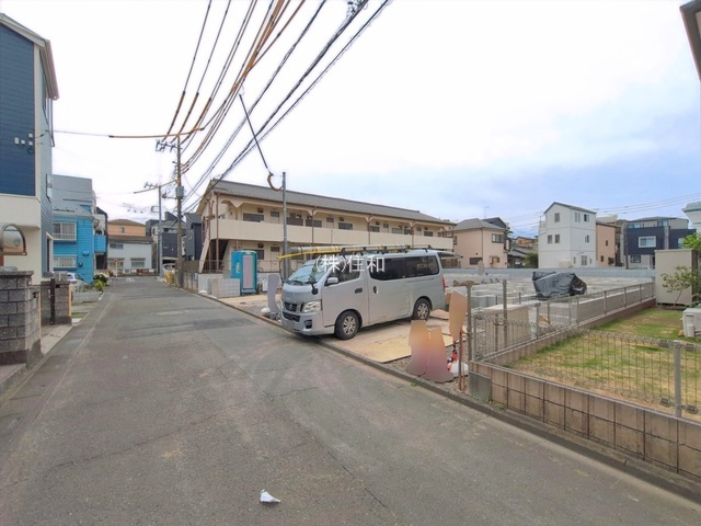 【新築分譲住宅】富士見市上沢1丁目の前面道路含む現地写真