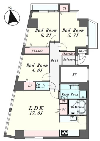福生市大字福生の中古マンション