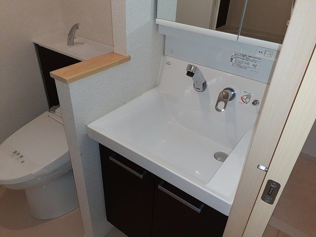 プランドールＫの洗面所