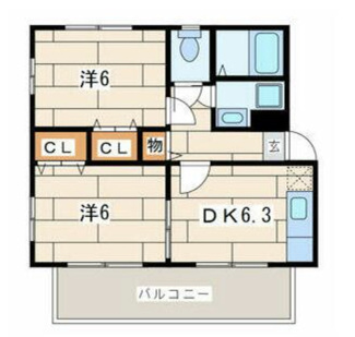 【間取り】 | プレセアⅡ