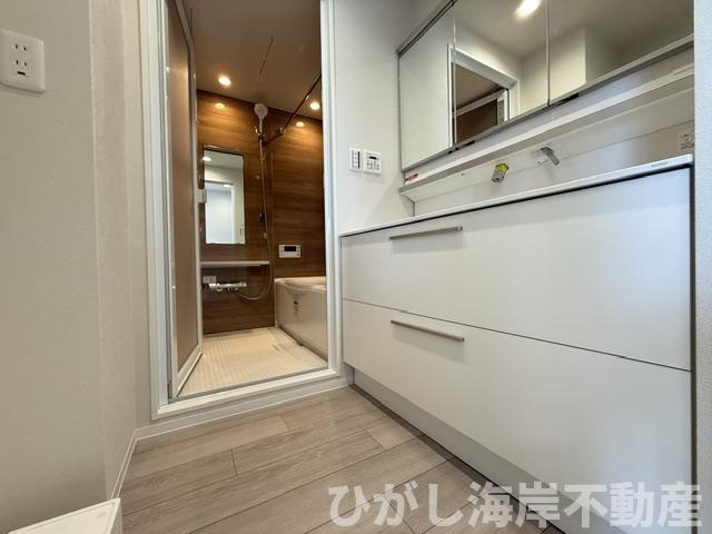 東急ドエルアルス平塚の脱衣所|新規リフォーム完了！　脱衣スペース