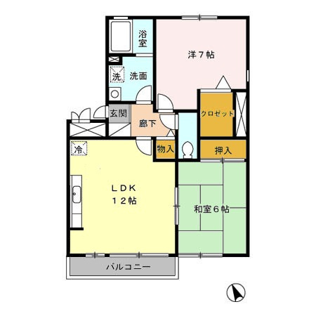 【間取り】 | グリーンコート