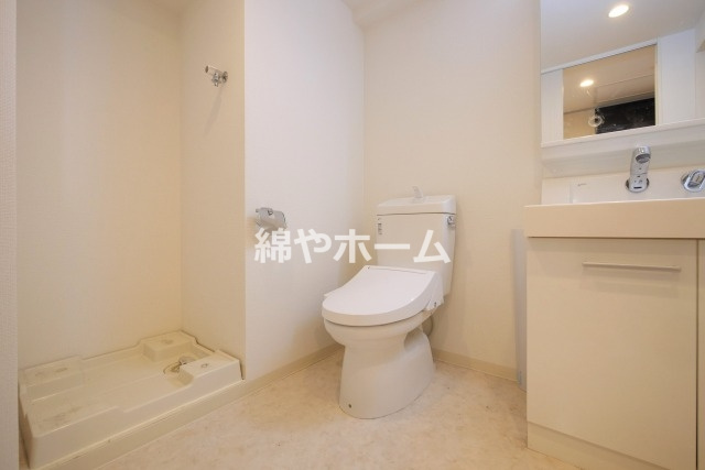 レジディア谷町のトイレ|トイレもきれいです