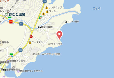 【地図】 | 雄琴⑤借地