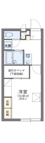 レオパレスソレーユの間取り