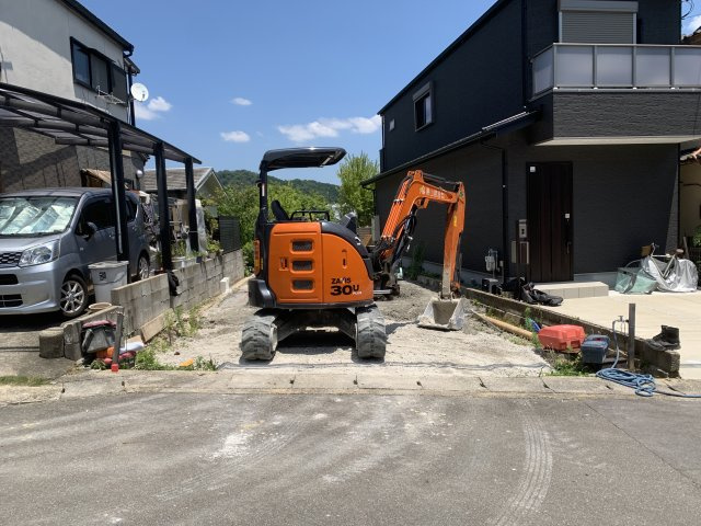 京都市北区西賀茂蟹ケ坂町　新築一戸建ての外観