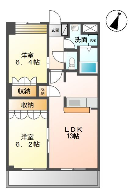Ｇｒａｎｄ　Ｆｉｅｌｄ　参番館の間取り