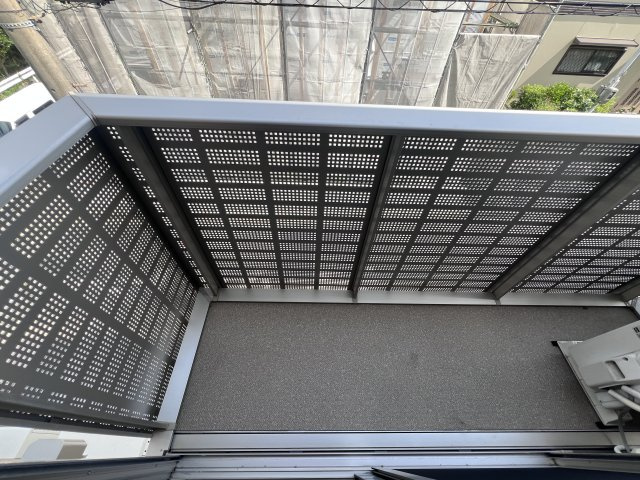 アメーヌ・コートのバルコニー