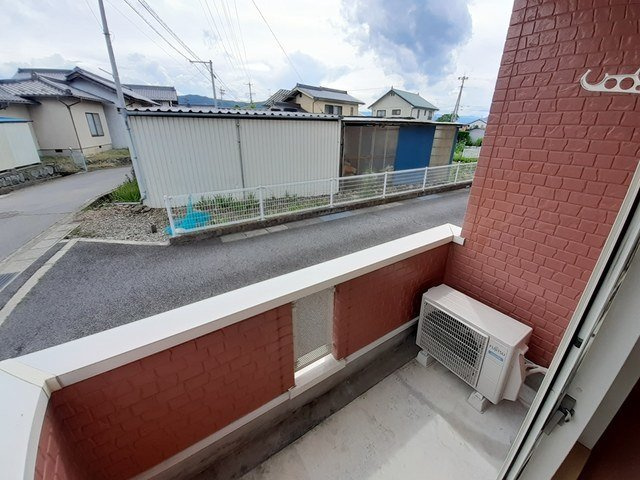 グリーンカルムのバルコニー