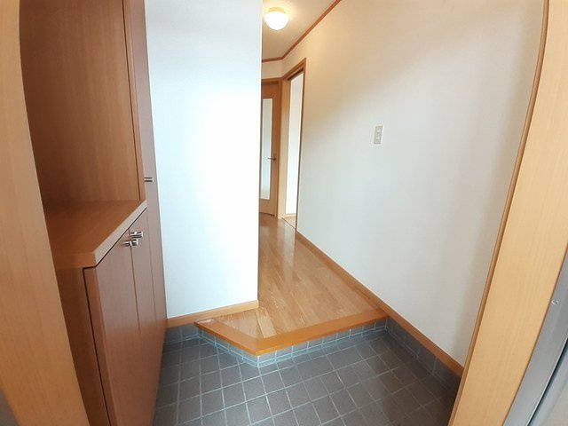 グリーンカルムの玄関