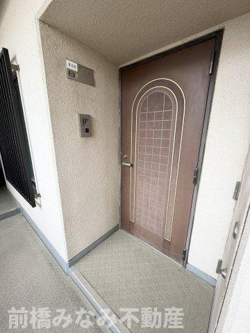 【中古マンション】前橋市大手町　パシフィックパレス　606号室　2LDKの玄関|玄関です