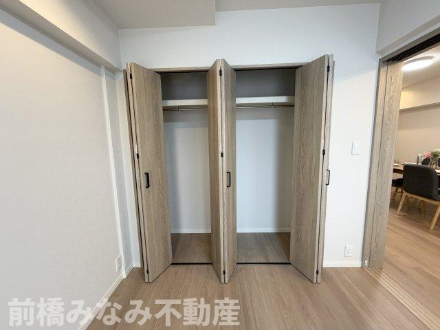【中古マンション】前橋市大手町　パシフィックパレス　606号室　2LDKの洋室|落ち着いた色調の洋室です