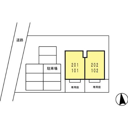 Stone　Hills  Aの区画図