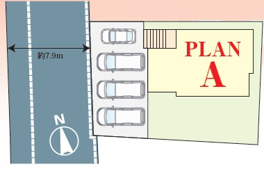 船橋市みやぎ台4丁目29番の区画図