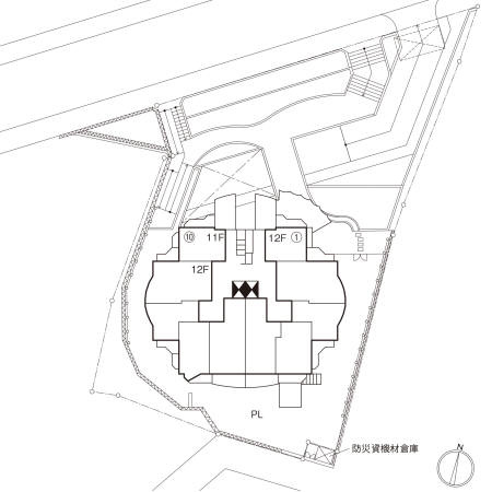 コラム神泉の区画図