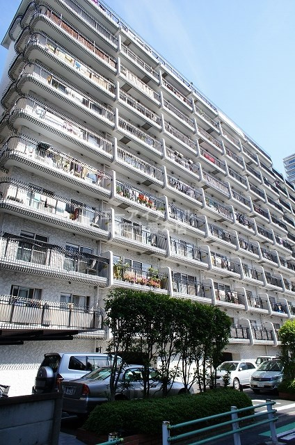 秀和田町レジデンスの外観|外観は落ち着いています